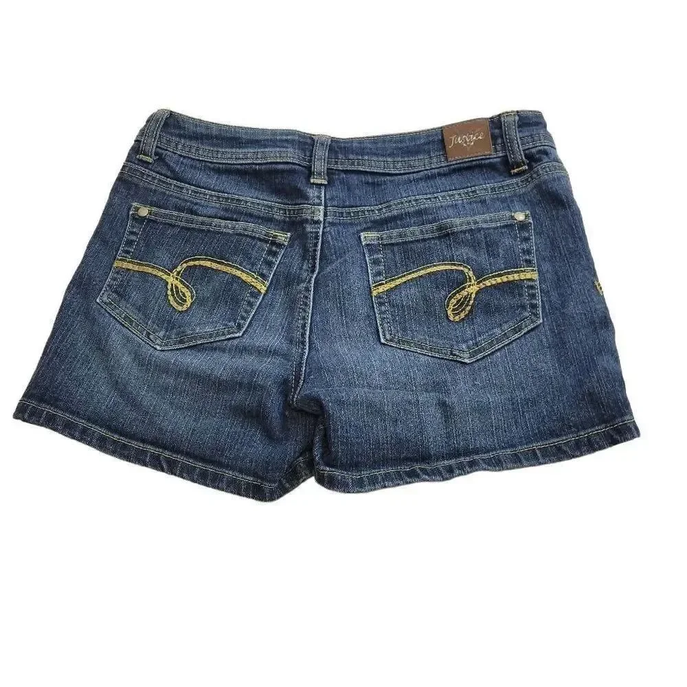 Justice denim shorts 14